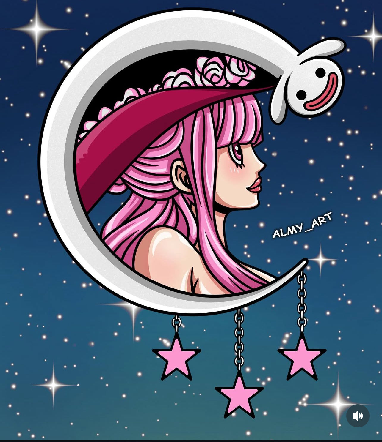 Over the moon
